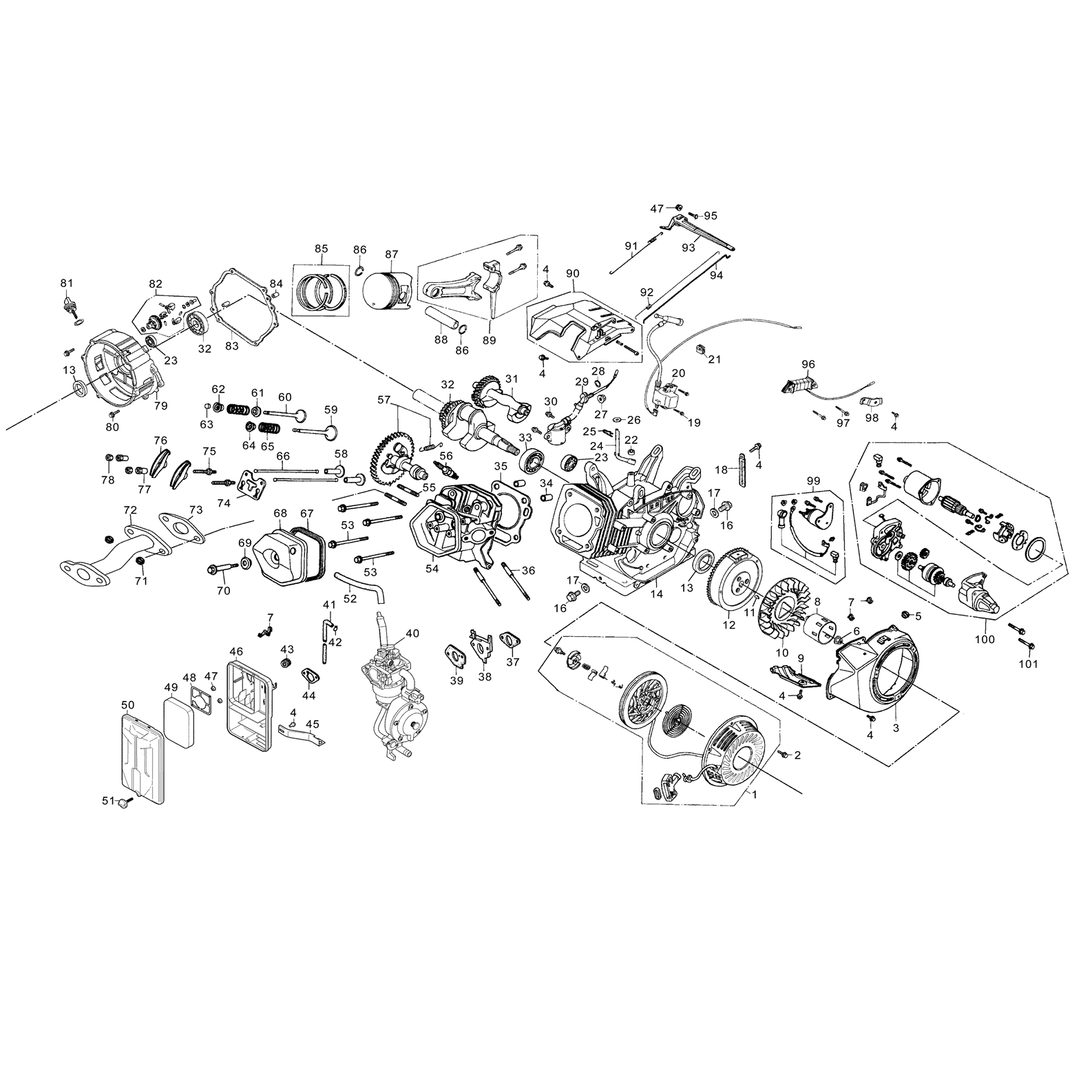 Генератор газовый СГ-5500Е