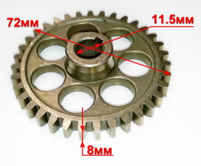 Зубчатое колесо для ELS-1500P(35) Eurolux SAF
