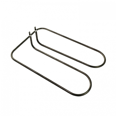 ТЭН 1600W, нерж, D8мм, 250х375х100мм, клеммы под винт М4, КЭТ-0,12, Abat, 220V