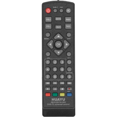 Универсальный пульт Huayu RM-D1258 DVB-T2+2 (для приставок)