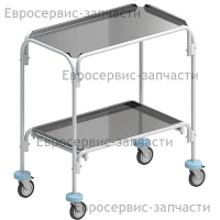 Тележка внутрибольничная 2-х ярусная ТБ-01-"КРОНТ"-2